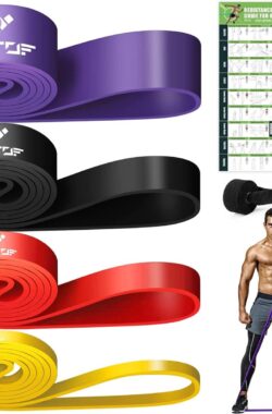 Bands, weerstandsbanden, fitnessbanden voor yoga, pilates, training, fysiotherapie, krachttraining voor mannen en vrouwen
