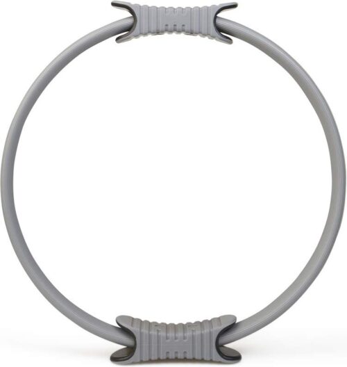 Bastix - Pilates-ring met antislip handgrepen ter versterking van de bekkenbodem-, buik- en rugspieren, incl. poster met oefeningen