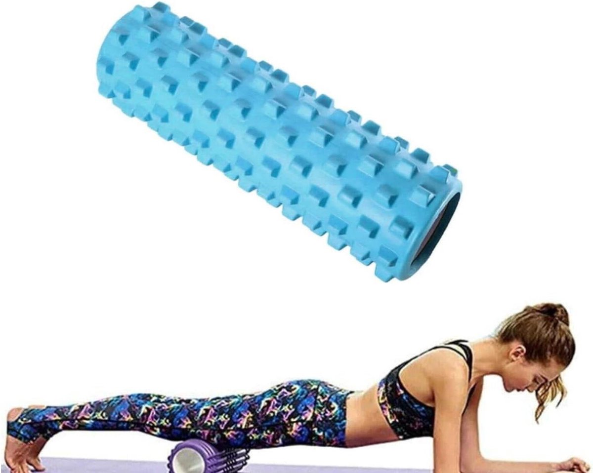 Foam Roller Yoga Massager voor Trigger Point Therapy en Myofasciale Release - Spier Zelfmassage voor Yoga Tube Pilates