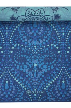 Gaiam Reversible Yoga Mat – 6 mm – Mystic Sky