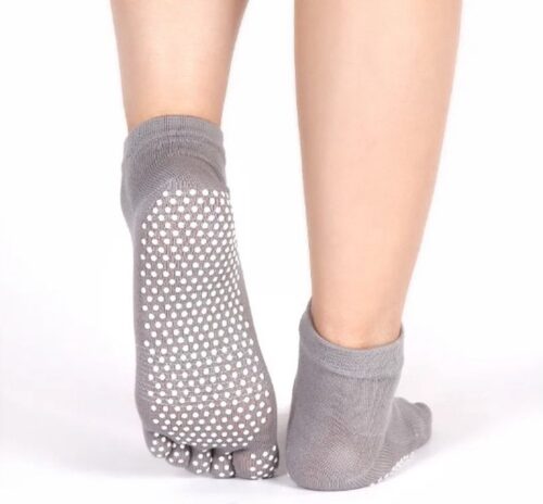 Go Go Gadget - Yoga Sokken - Tenen sokken - Maat 36-40 - Grijs
