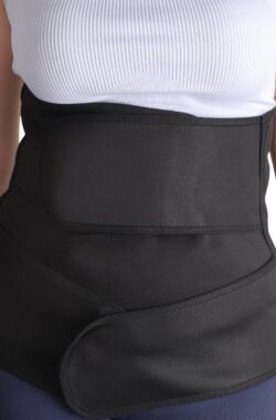 Lavida Waist Trainer- Rugbrace Onderrug-Shaper -Buikband-Afslankband- Zweetband- Sauna band-Zwangerschap-One Size -Zwart