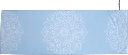 Pure2Improve Yoga handdoek 38 x 61 cm Blauw