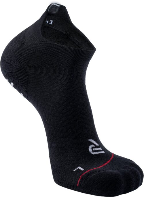 RØFF SOCKS® Gripsokken - Yoga sokken - Sportsokken - Hardloopsokken - Tennissokken - 2pack - Naadloos - Enkelsok - Biologisch Katoen - Zwart - Maat 39-41