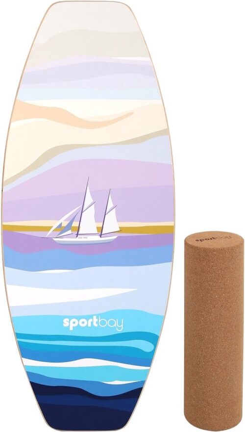 Spotbay® Pro Surfer balance Board - Balansbord - Balance Trainer - Balanstrainer - Balanskussen - Surfboard - Skateboard - Volwassenen - Hout - Fitness