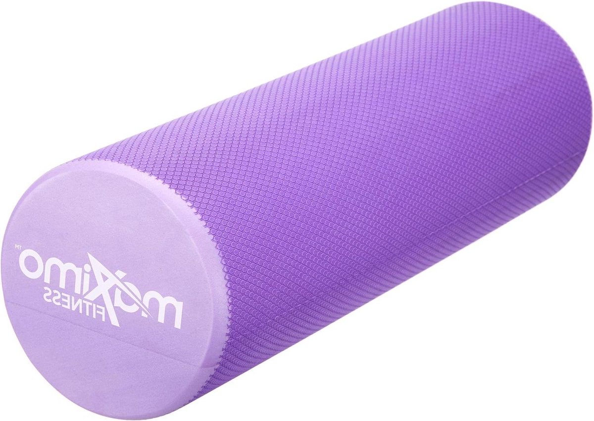 Superieure Spierroller - Triggerpunt Massage Roller - 15 cm x 45 cm - Thuis Sportschool Pilates Yoga - Inclusief Instructies. (Purple)