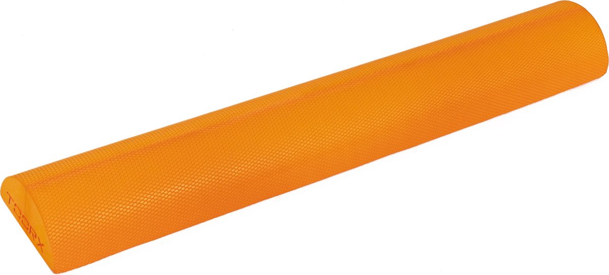 Toorx Fitness Pilates Foam Roller Pro - 90 cm - Oranje - Semi Roller - Yoga - Fitness