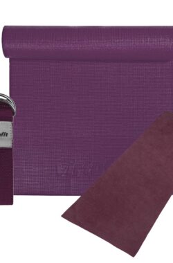 VirtuFit Premium Yoga Kit – 3-Delig – Mulberry