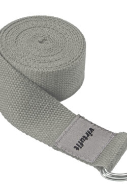 VirtuFit Premium Yoga Riem – 250 cm – Natural Grey