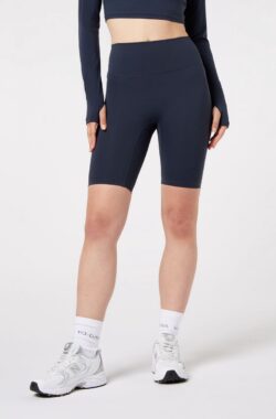 YO-GAYA – Legging Short – Deep Ocean Blue – Maat – L – Fitness – Sportkleding