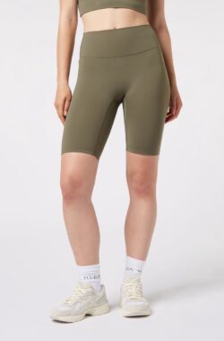 YO-GAYA – Legging Short – Olive Green – Maat – XS – Fitness – Sportkleding