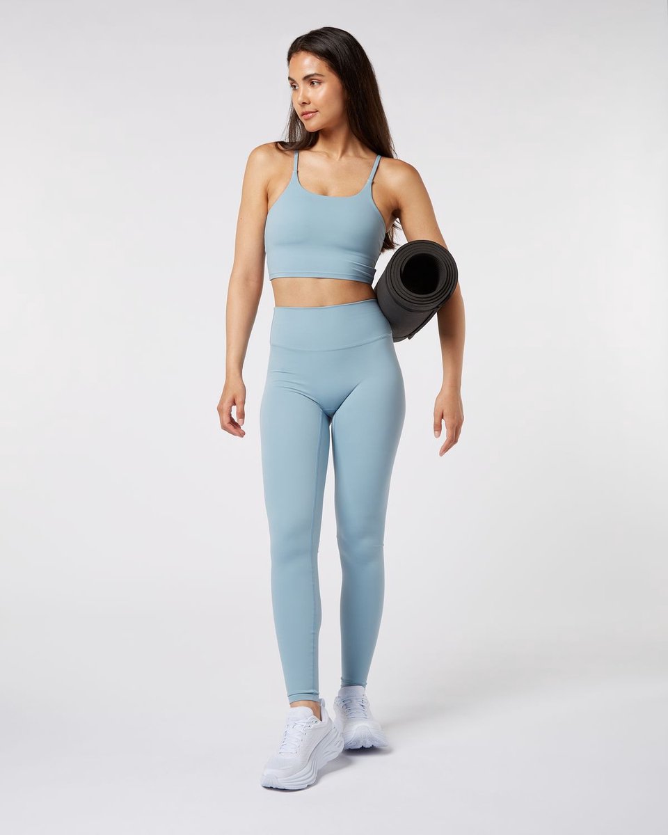 YO-GAYA - Legging - Sky Blue - Maat - XL - Fitness - Sportkleding