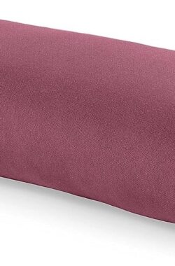 Yoga Bolster for Yin Yoga – yoga bolster met kapokvulling – wasbare overtrek van katoen – yoga kissing before rust yoga (Special Edition)(Aubergine)