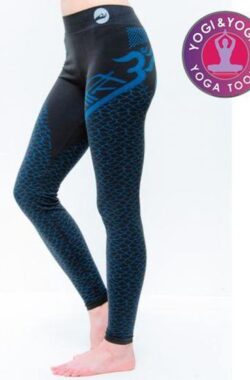 Yoga legging Shanti Om zwart S-Msportlegging – L