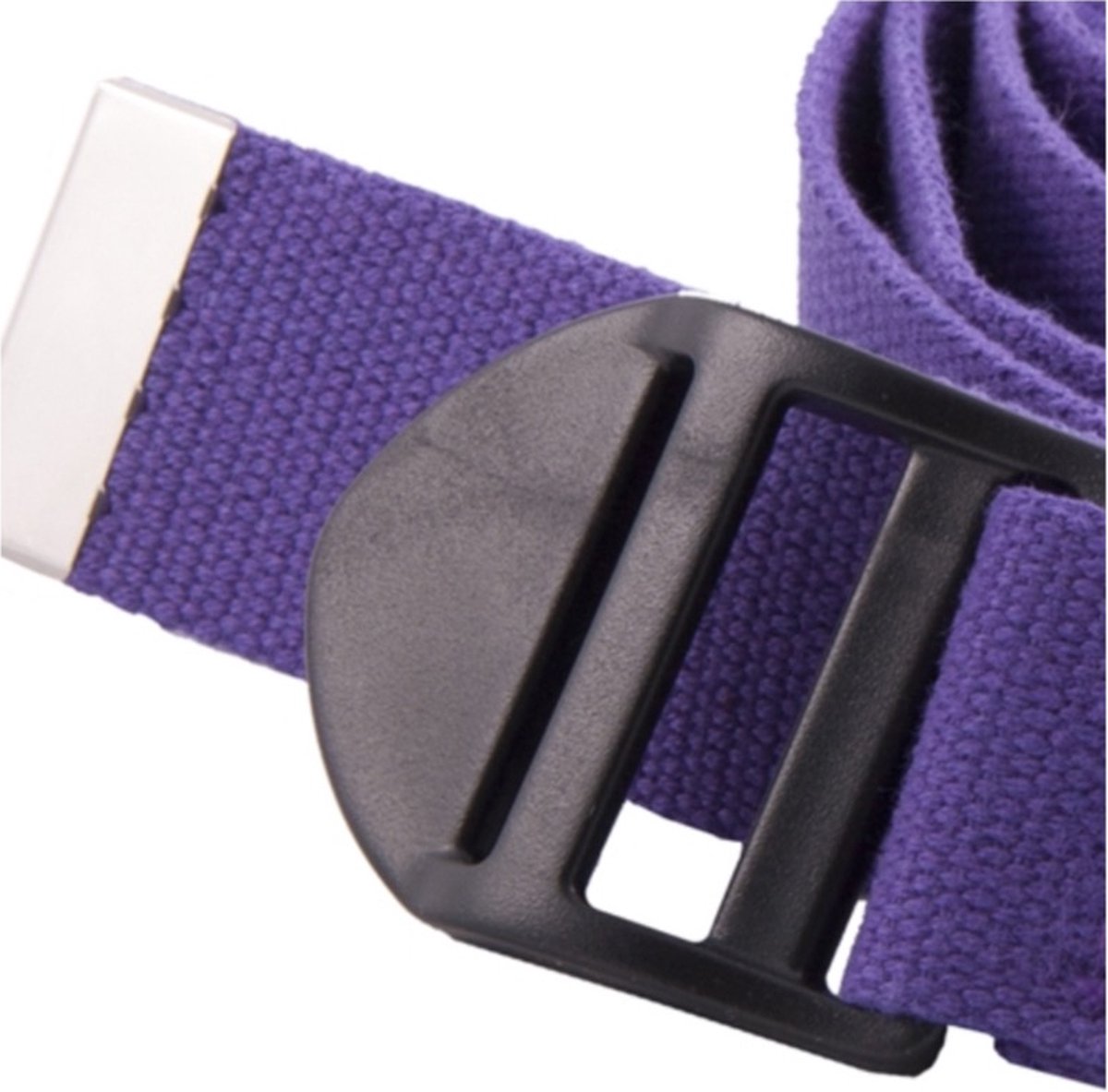 Acaya Yoga riem - yoga props- paars