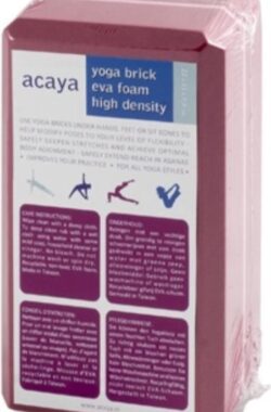 Acaya yoga blok rood