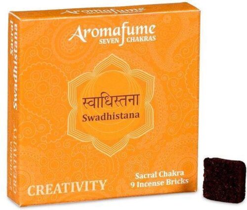 Aromafume Chakra Wierookblokjes: Swadhishtana - sacraal chakra