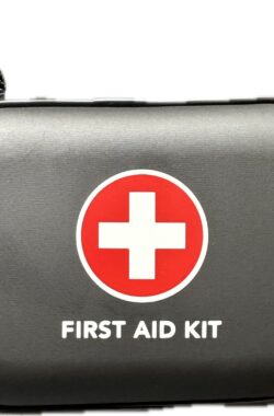 EHBO kit – Eerste hulp set – First aid kit – 90 Delig – Etui – Zwart – Ongeval – Ongemak – Reis – Reizen – Outdoor – Natuur – Hiken – Wandelen – Auto – Onderweg – Reiscase