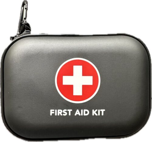 EHBO kit - Eerste hulp set - First aid kit - 90 Delig - Etui - Zwart - Ongeval - Ongemak - Reis - Reizen - Outdoor - Natuur - Hiken - Wandelen - Auto - Onderweg - Reiscase