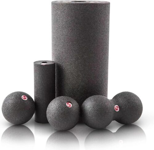 EPP Foam Roller Set 5-delig - Medium-firm massage roller voor spiermassage en spanningsontlasting - Groen