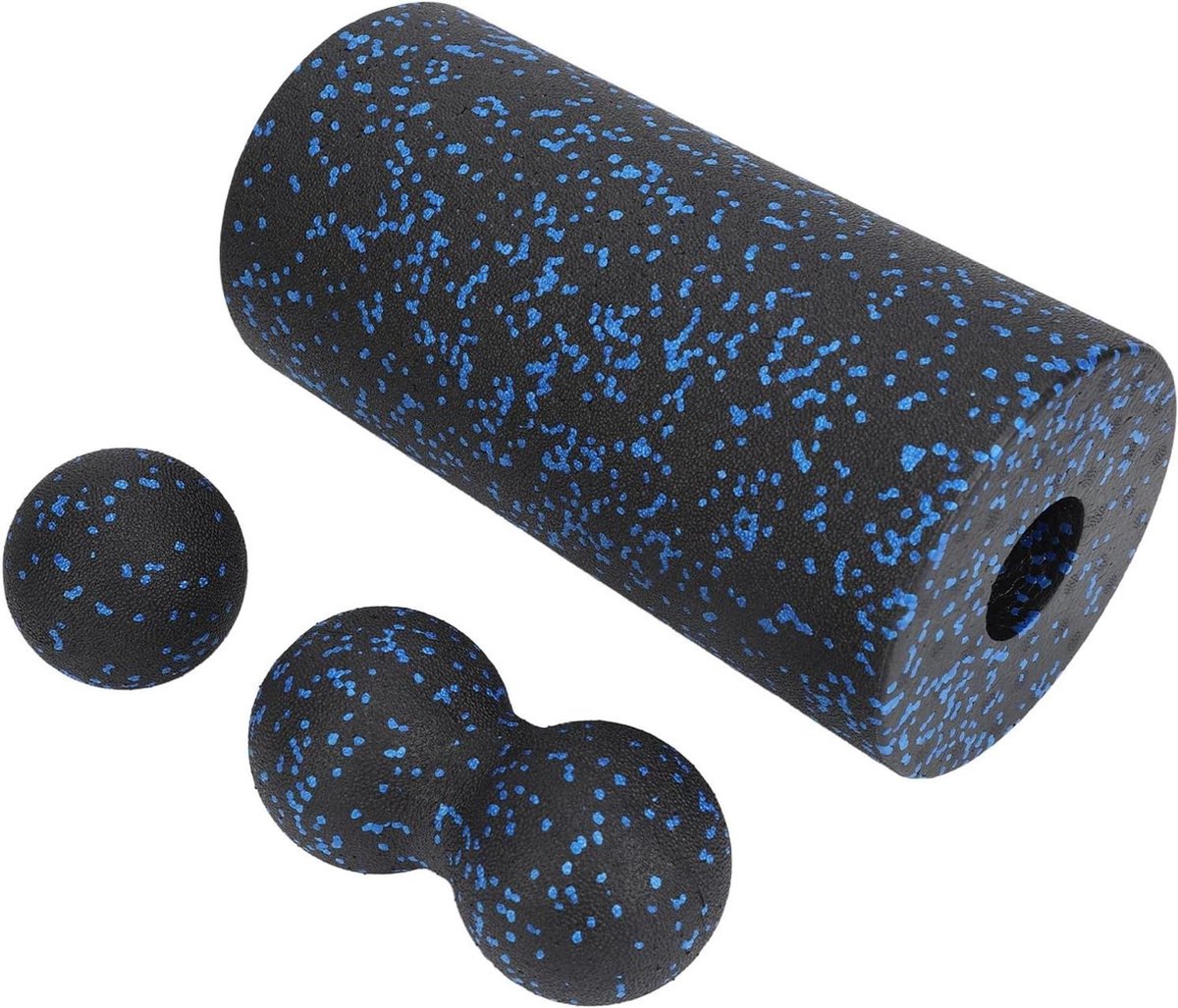 Fascia Roller Set - Effectieve Fasciatraining met Muscle Roller Ball en Foam Roll Set