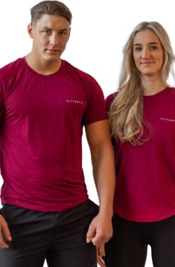 Fittastic Sportswear Bordeaux Red Shirt – Rood – L