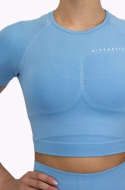 Fittastic Sportswear Shirt Sunny Blue – Blauw – L