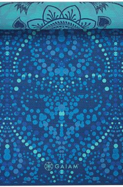 Gaiam Reversible Yoga Mat – 6 mm – Mystic Sky