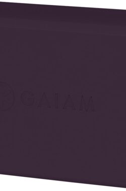 Gaiam Yoga Blok – Midnight Plum