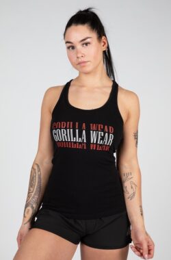 Gorilla Wear Verona Tank Top – Zwart – L