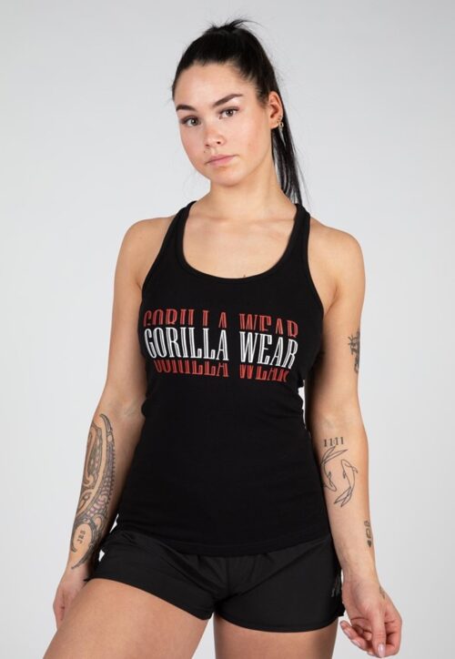 Gorilla Wear Verona Tank Top - Zwart - L