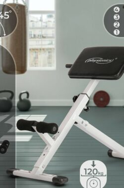 Inklapbare Rugtrainer / buiktrainer – Max. 120 kg