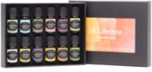 JL Lifestyle® Etherische Olië set 12 stuks - 100% puur en natuurlijk - Essentiële olie set - Geschikt voor Aroma Diffuser