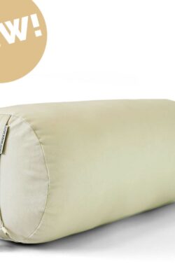 Love Generation ● Yoga Bolster ● Rond ● Katoen ● Ivoor Groen