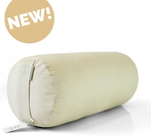 Love Generation ● Yoga Bolster ● Rond ● Katoen ● Ivoor Groen