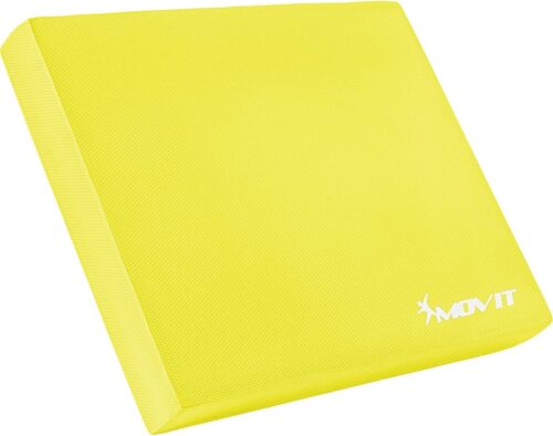 MOVIT® Balance Pad - Balanskussen - Yoga - Pilates - Meditatie - Geel