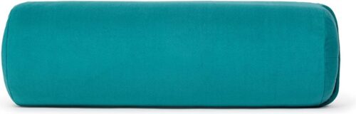 Manduka Yoga Bolster Deep Sea Rond Katoen - (Effen - Groen) - 69 x 23 cm