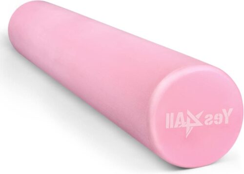 Medium harde schuimroller - 45 x 15 cm - rug wervelkolom benen armen - voor yoga pilates rek en fitness