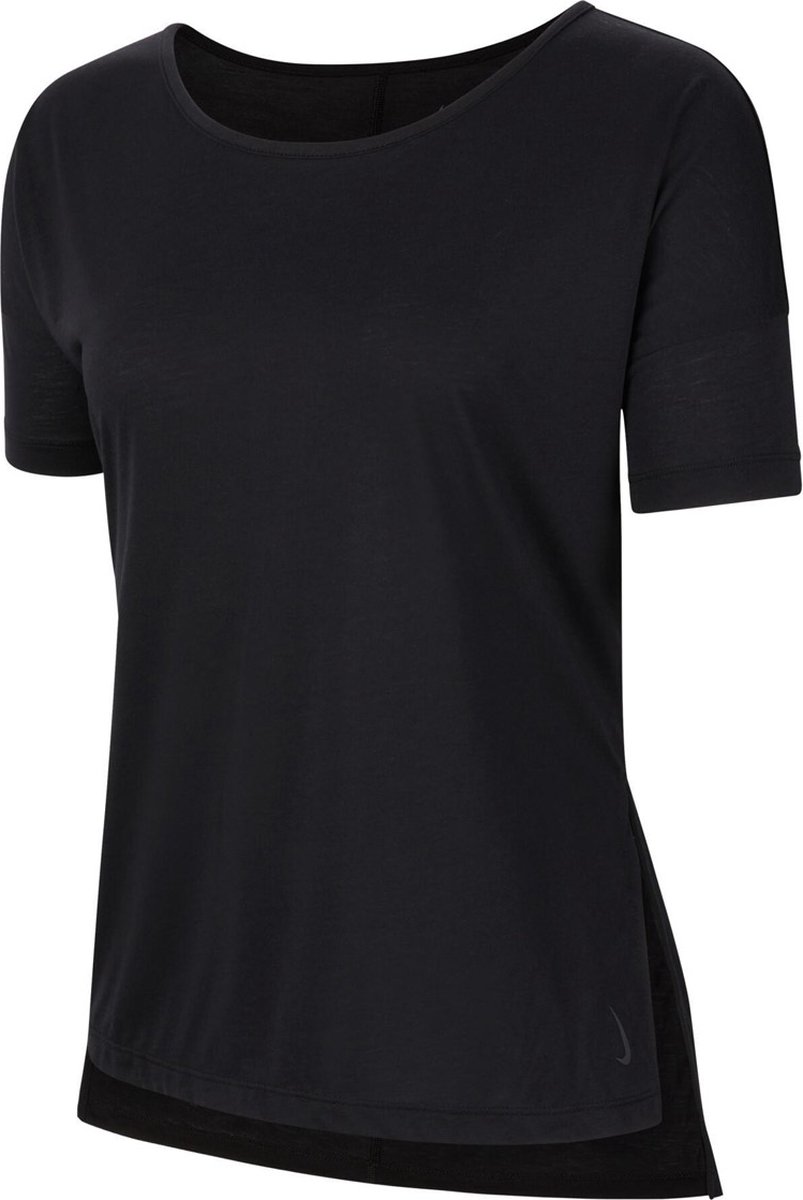 Nike Yoga Sportshirt Dames - Maat XS