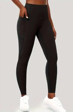 Pocket Legging – High Waist – Met Zijzakken – Ademend – Sportief – Comfortabel