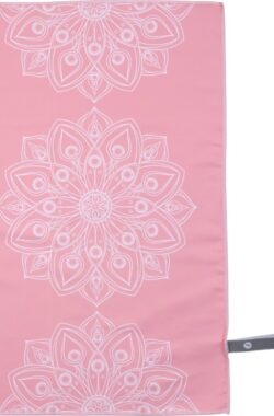 Pure2Improve Yoga handdoek, 183 x 61 cm roze