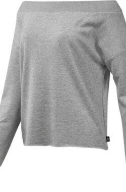 Reebok Yoga Pullover Sweatshirt Vrouw Grijs Xs