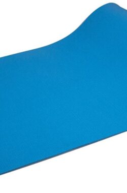 Reha Fit Fitnessmat – Yogamat – 180 x 65 x 0,8 cm – Turquoise/Grijs