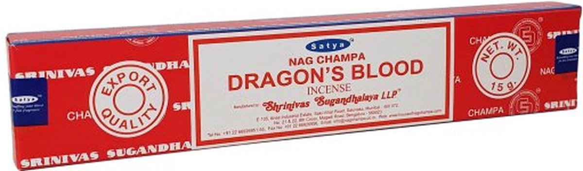 Satya Nag Champa Dragon's Blood 15gr.