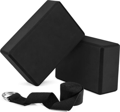 Set van 2 stuks Yogablokken - Antislip Eva Foam - Geschikt voor Yoga en Pilates - Voor Beginners