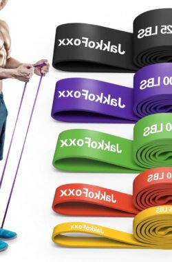 Weerstandsband Pull Up Bands – Stretching Assist Band – Draagbare Oefening Spiertraining – Fysiotherapie Oefening – Workout Bands voor Trainen