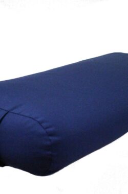 Yoga Bolster – Navy blauw – Rechthoek – plat