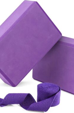 Yogaklot set van 2 stuks met antislip Eva Foam – beginners yoga en pilates