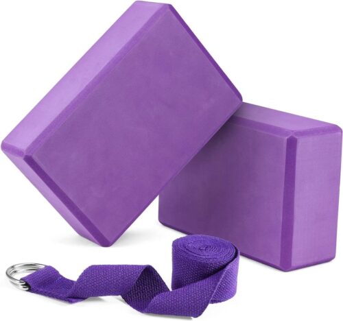 Yogaklot set van 2 stuks met antislip Eva Foam - beginners yoga en pilates