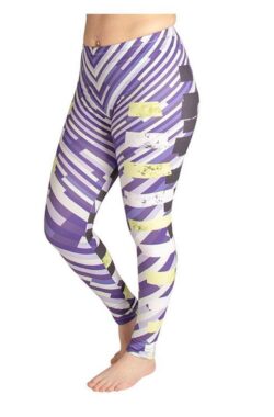 ZUMPREMA Metro Purple Sport Legging